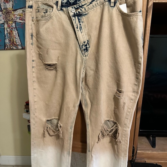 VERVET BY FLYING MONKEY Pants - Vervet denim ombré